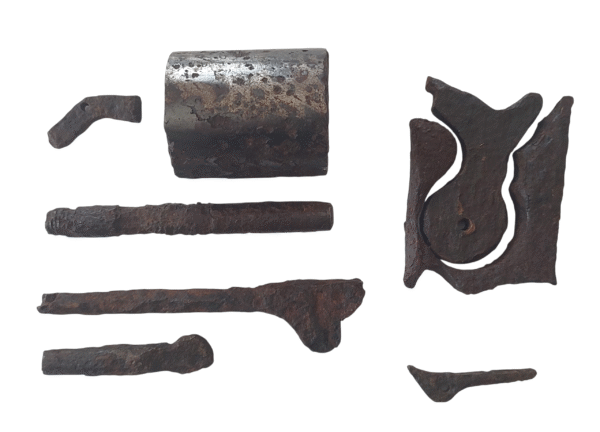Griswold & Gunnison Excavated Revolver Parts - Image 3
