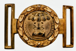 South Carolina Two Piece Officers Buckle