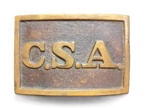 CSA Rectangle Waist Belt Plate