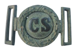 Virginia Style Two-Piece Waist Belt Plate