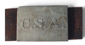 Pewter CSA Belt Plate